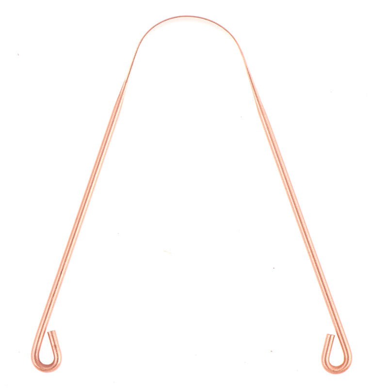 Tongue Scraper Metal - * Wholesale 1pc Copper Tongue Scraper
