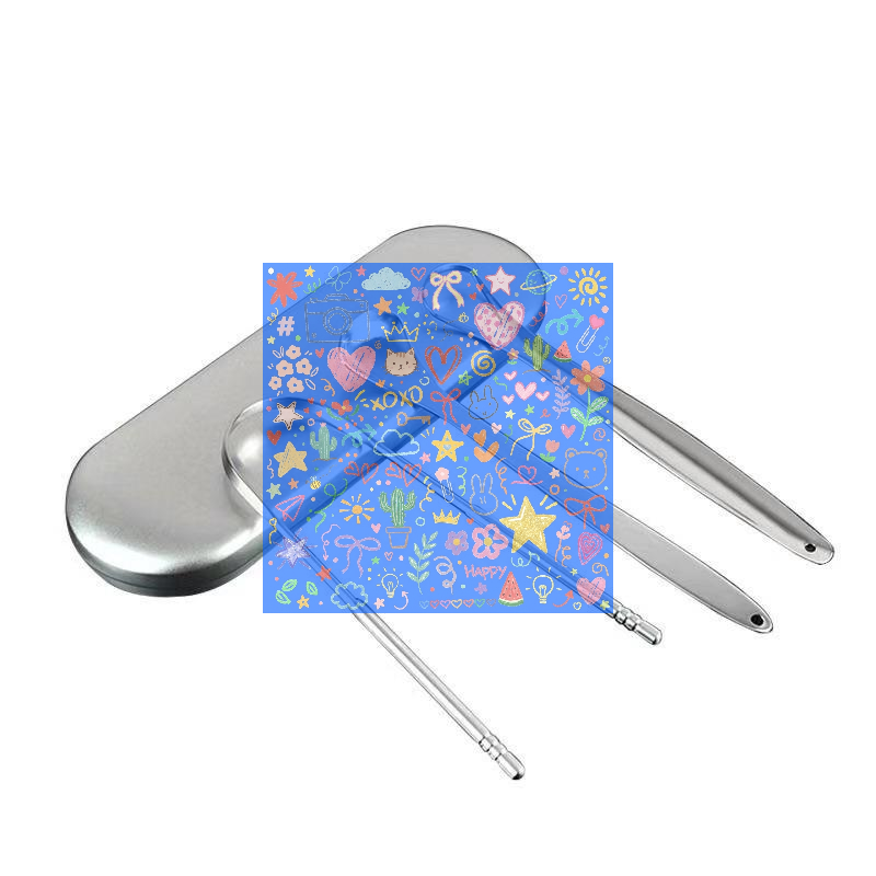Tongue Scraper Metal - Stainless Steel Tongue Scraper Set Reusable