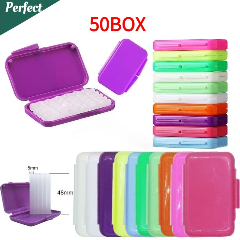 Whitening Teeth Dentist - 50Box Dental Orthodontic Relief Wax for