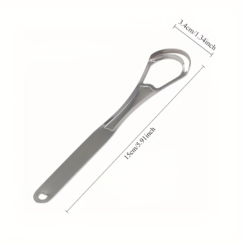 Double-layer Tongue Cleaner Br - Tongue Scraper Metal ulasan dan harga