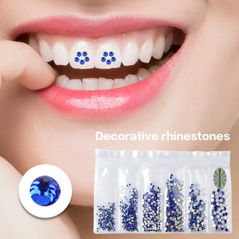 1 Set Teeth Gemstone Decoratio - Tooth Gem Kit ulasan dan harga