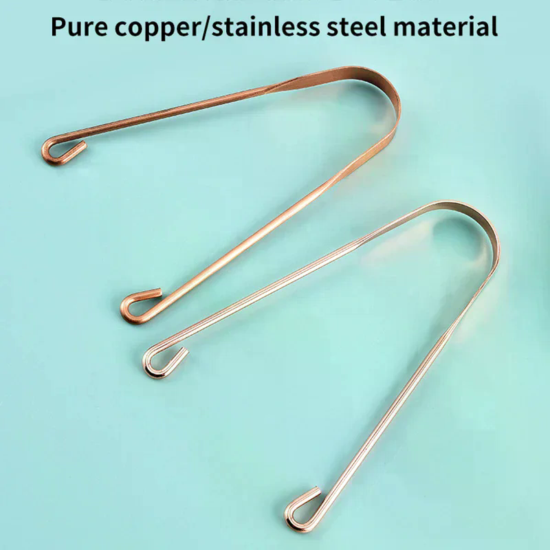 1Pc Stainless Steel Tongue Scr - Tongue Scraper Metal ulasan dan harga