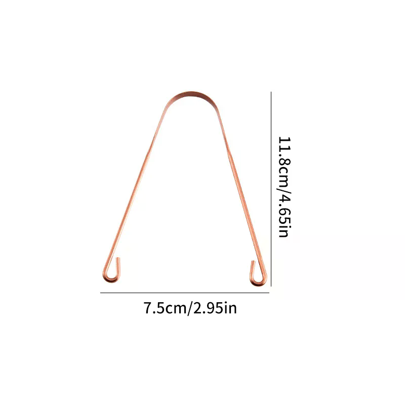 1Pc Stainless Steel Tongue Scr - Tongue Scraper Metal ulasan dan harga
