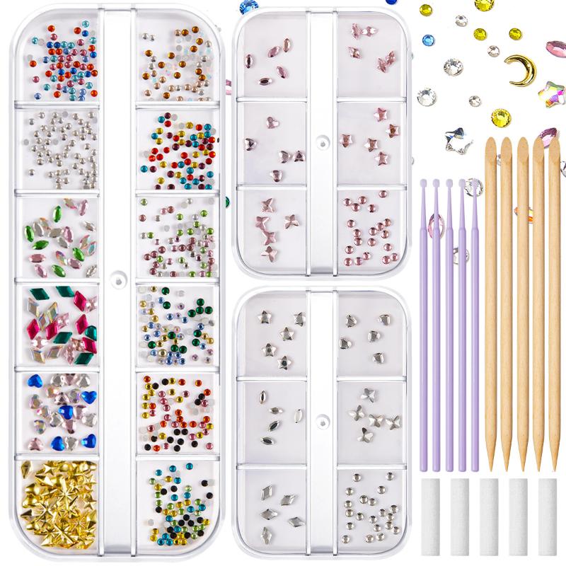 1 Set Dental Tooth Gems Crysta - Tooth Gem Kit ulasan dan harga
