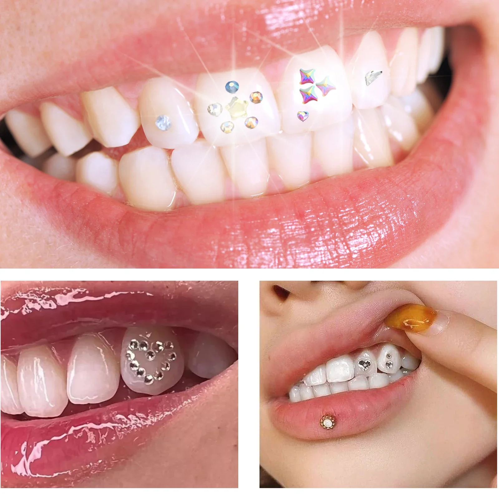 Tooth Jewelry Kit DIY Teeth Ge - Tooth Gem Kit ulasan dan harga