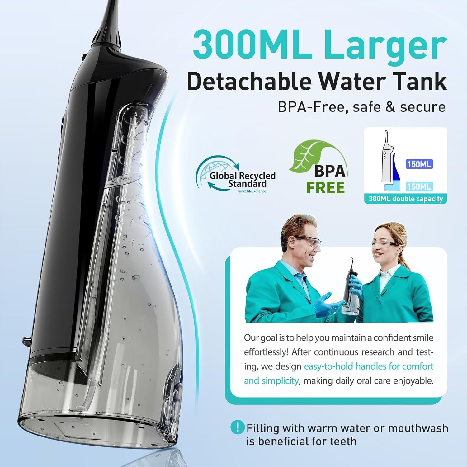 Water Dental Flosser C20F5020E - Water Flosser Cordless ulasan dan harga