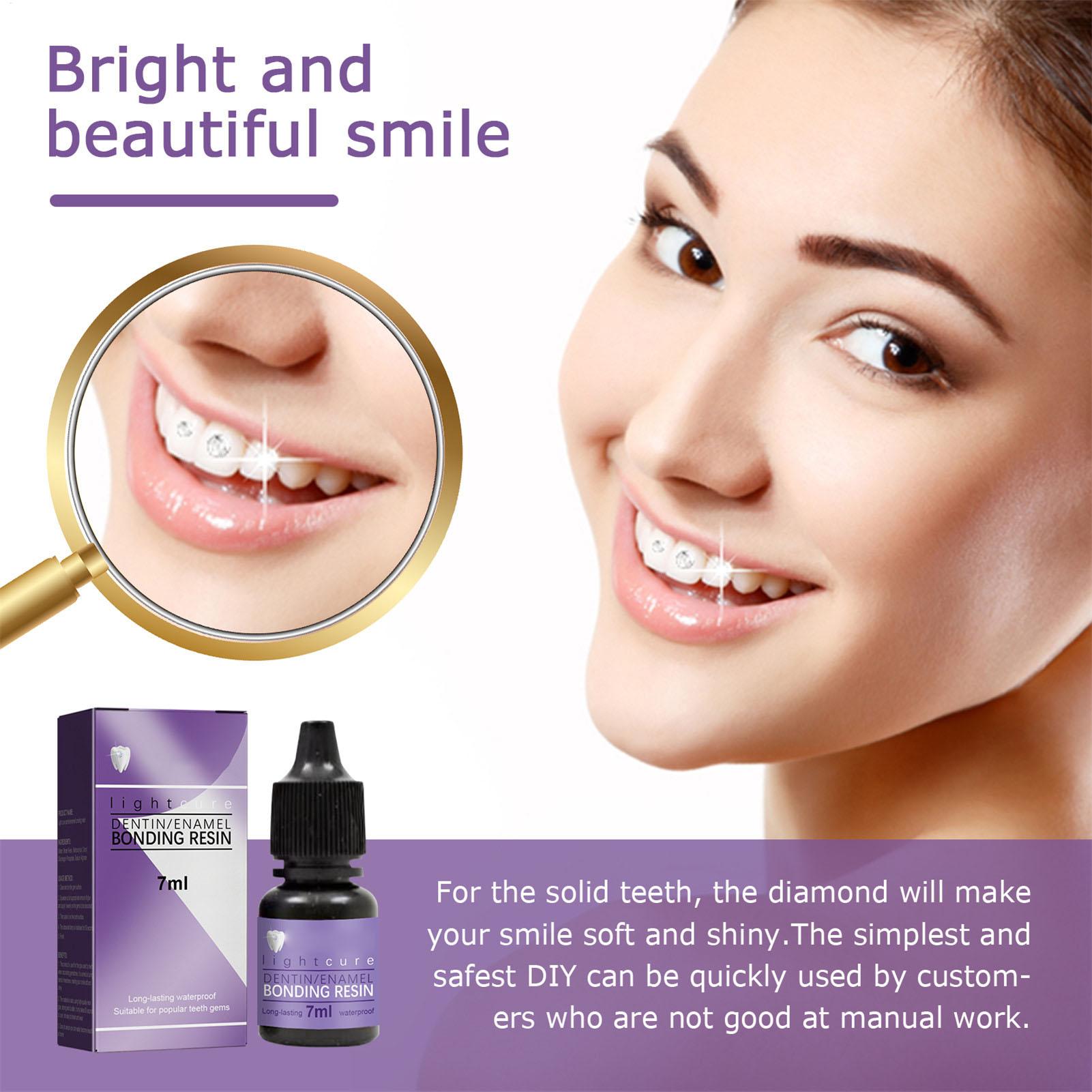 7ml Tooth Gem Glue Dental Adhe - Tooth Gem Kit ulasan dan harga