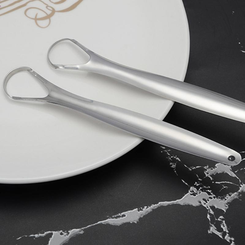 G99E Stainless Steel Tongue Sc - Tongue Scraper Metal ulasan dan harga