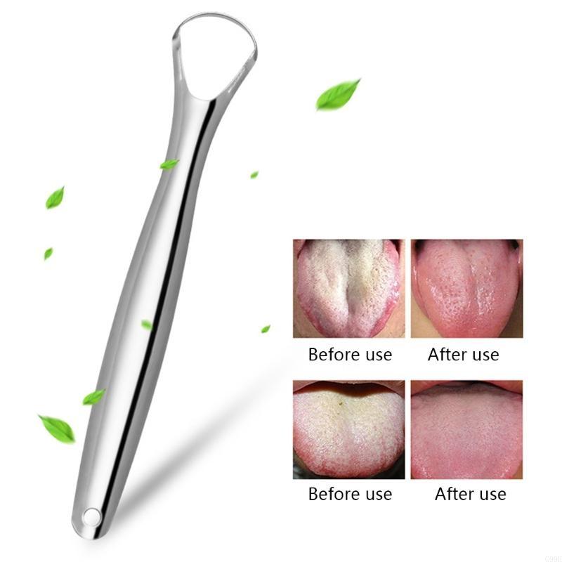G99E Stainless Steel Tongue Sc - Tongue Scraper Metal ulasan dan harga