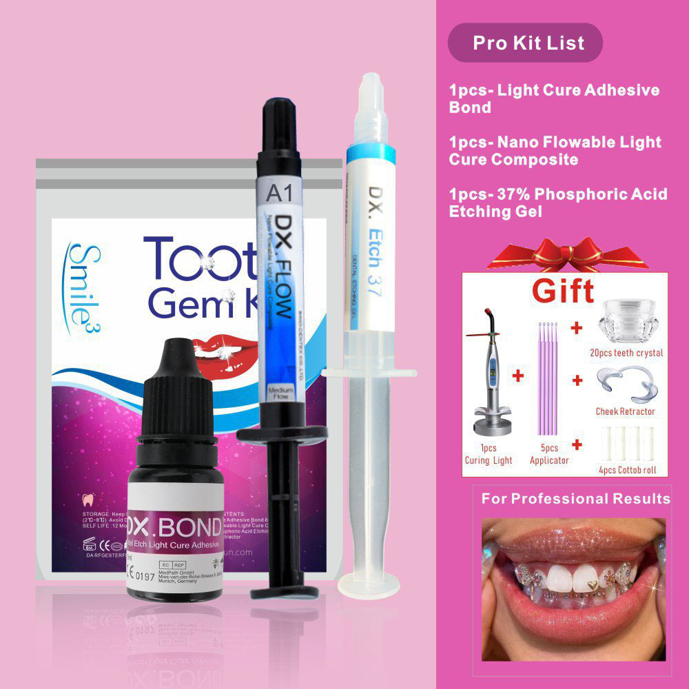 Professional DIY Tooth Gem Kit - Tooth Gem Kit ulasan dan harga