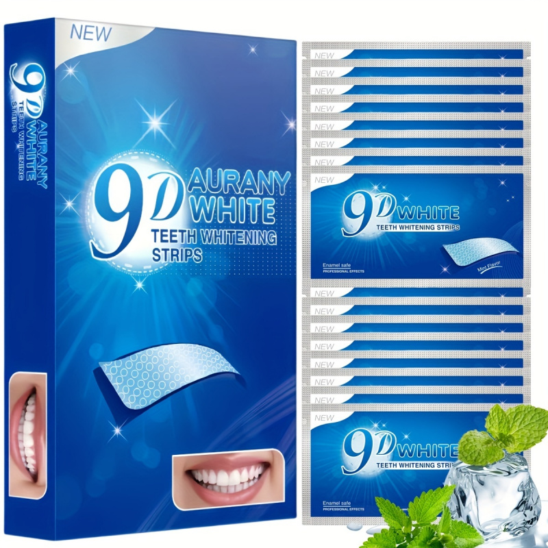 21 Pairs of 9D Aurany White Te - Teeth Whitening Gel Peroxide ulasan dan harga
