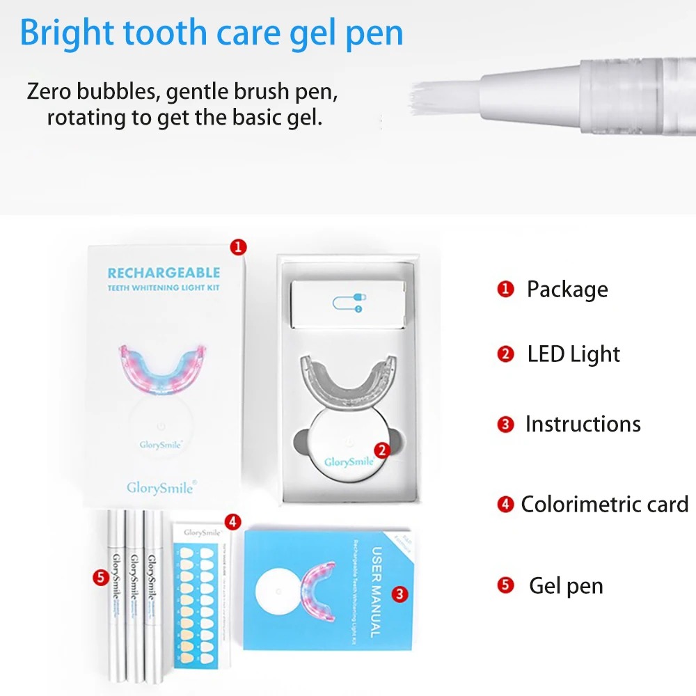 Wireless Charging Dental Teeth - Whitening Pen Bleach ulasan dan harga