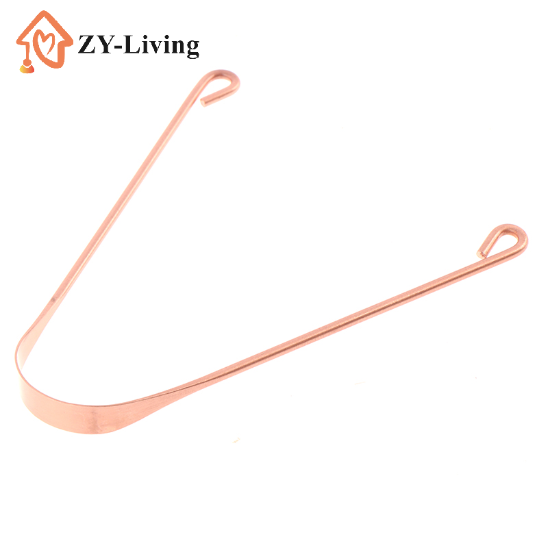 1Pcs Copper Tongue Scraper for - Tongue Scraper Metal ulasan dan harga