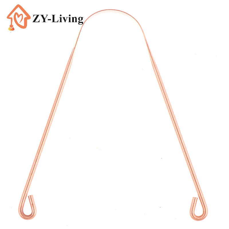 1Pcs Copper Tongue Scraper for - Tongue Scraper Metal ulasan dan harga