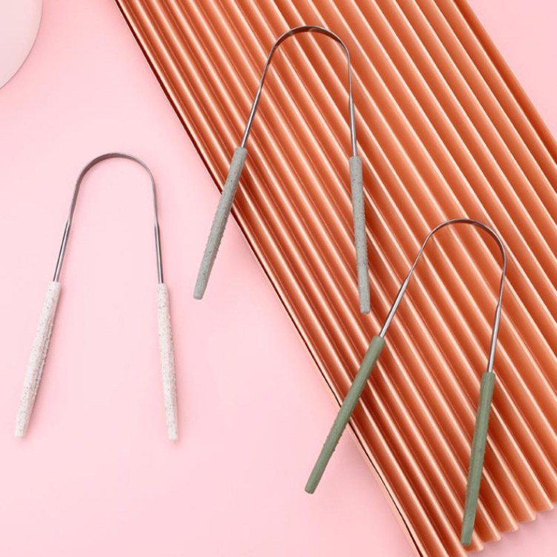 1pc Toothbrush Stainless Steel - Tongue Scraper Metal ulasan dan harga
