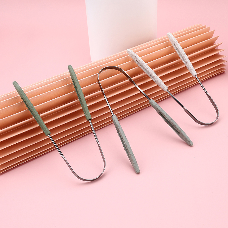 1pc Toothbrush Stainless Steel - Tongue Scraper Metal ulasan dan harga