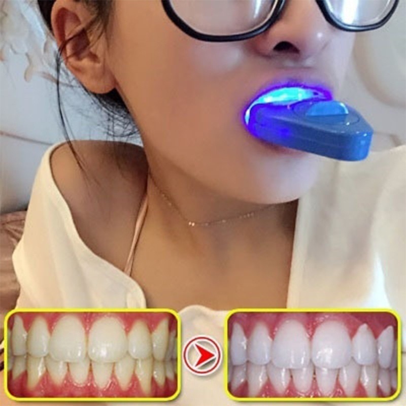 LED Teeth Whitening Light Whit - Teeth Whitening Uv Kit ulasan dan harga