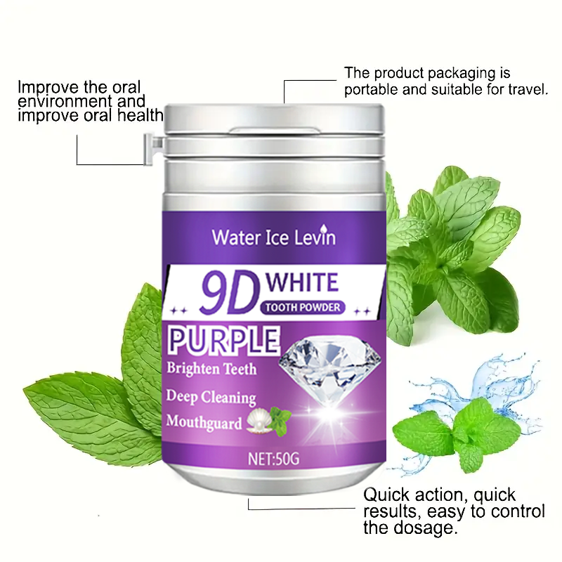 9D White Tooth Powder Brighten - Teeth Whitening Co ulasan dan harga