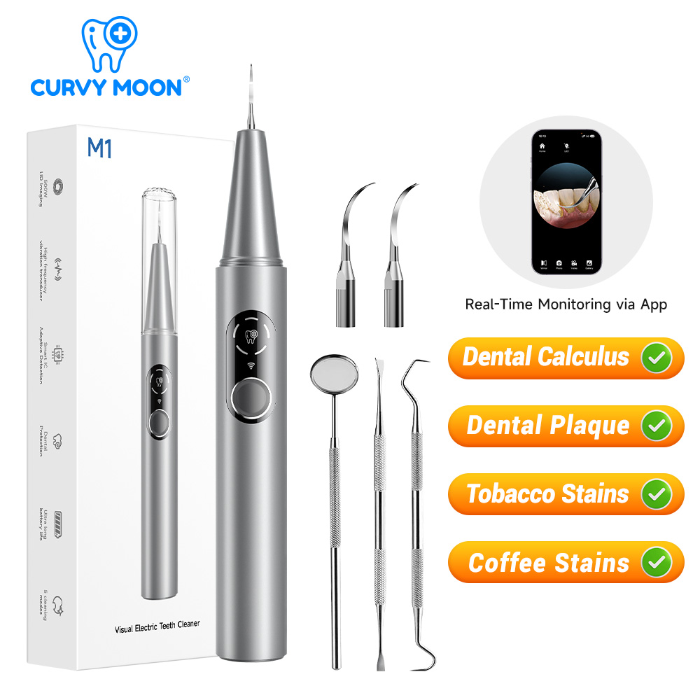 CURVY MOON Visible Electric Ul - Whitening Teeth Dentist ulasan dan harga