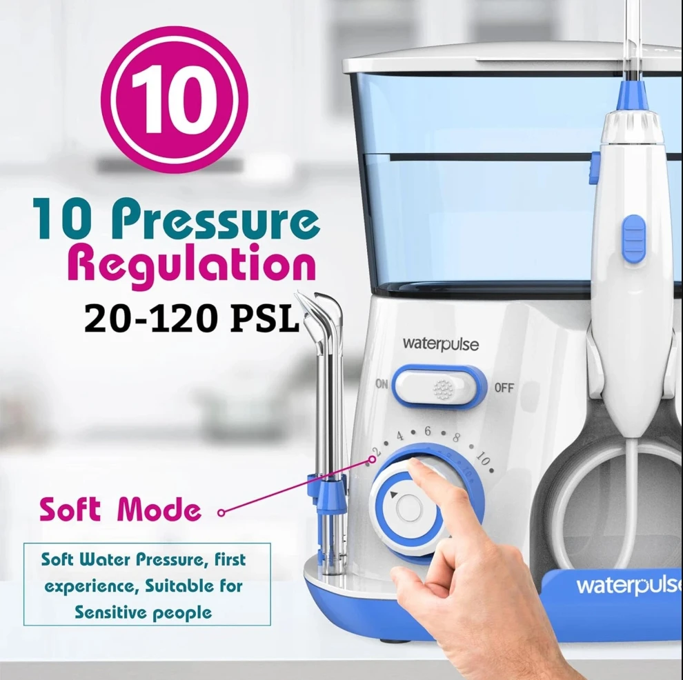 Waterpulse V300 Electric Water - Water Flosser Cordless ulasan dan harga