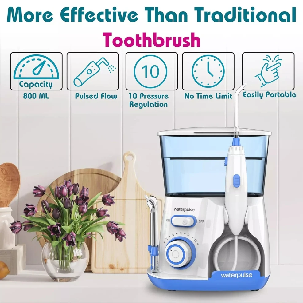 Waterpulse V300 Electric Water - Water Flosser Cordless ulasan dan harga