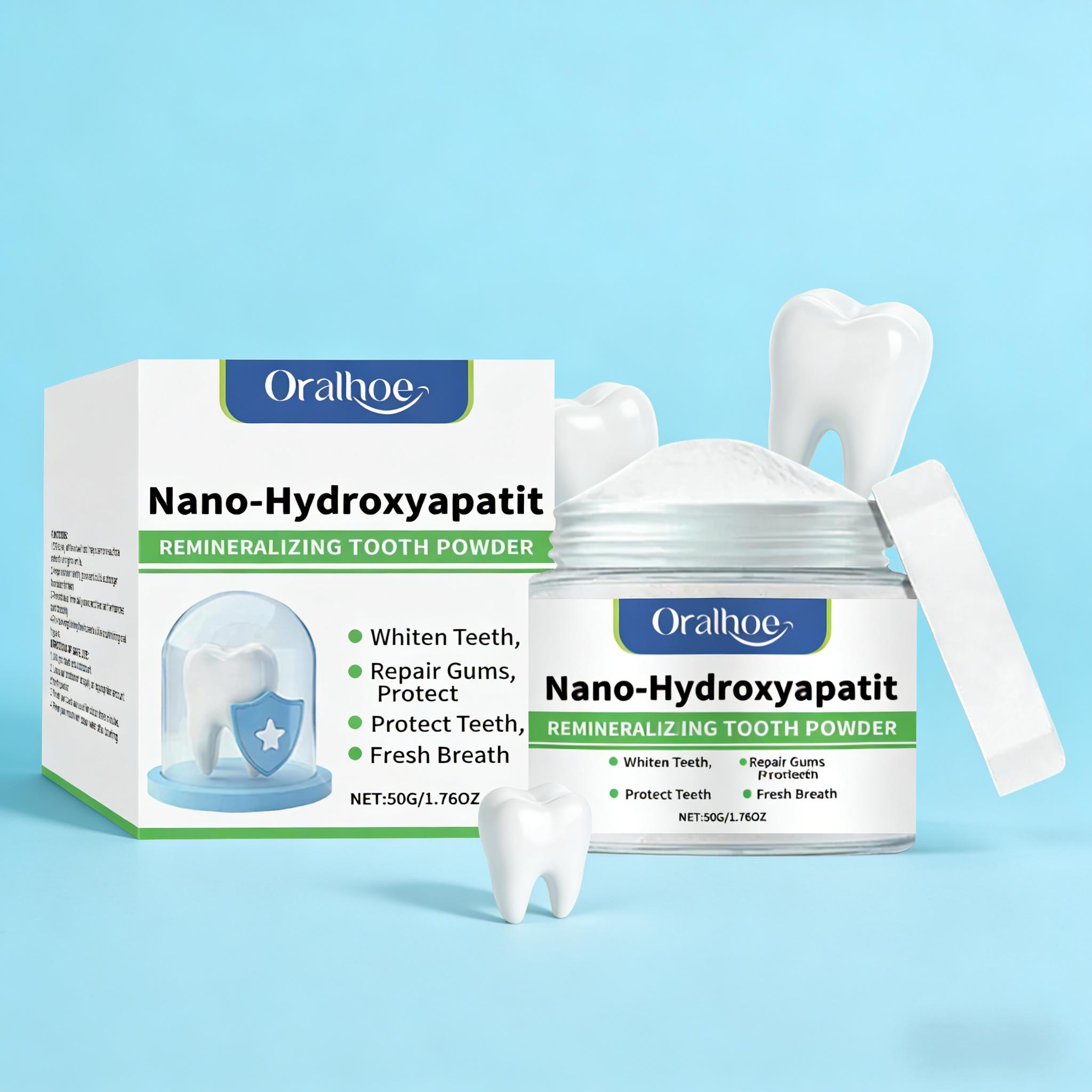 Oralhoe Whitening Tooth Powder - Teeth Whitening Co ulasan dan harga