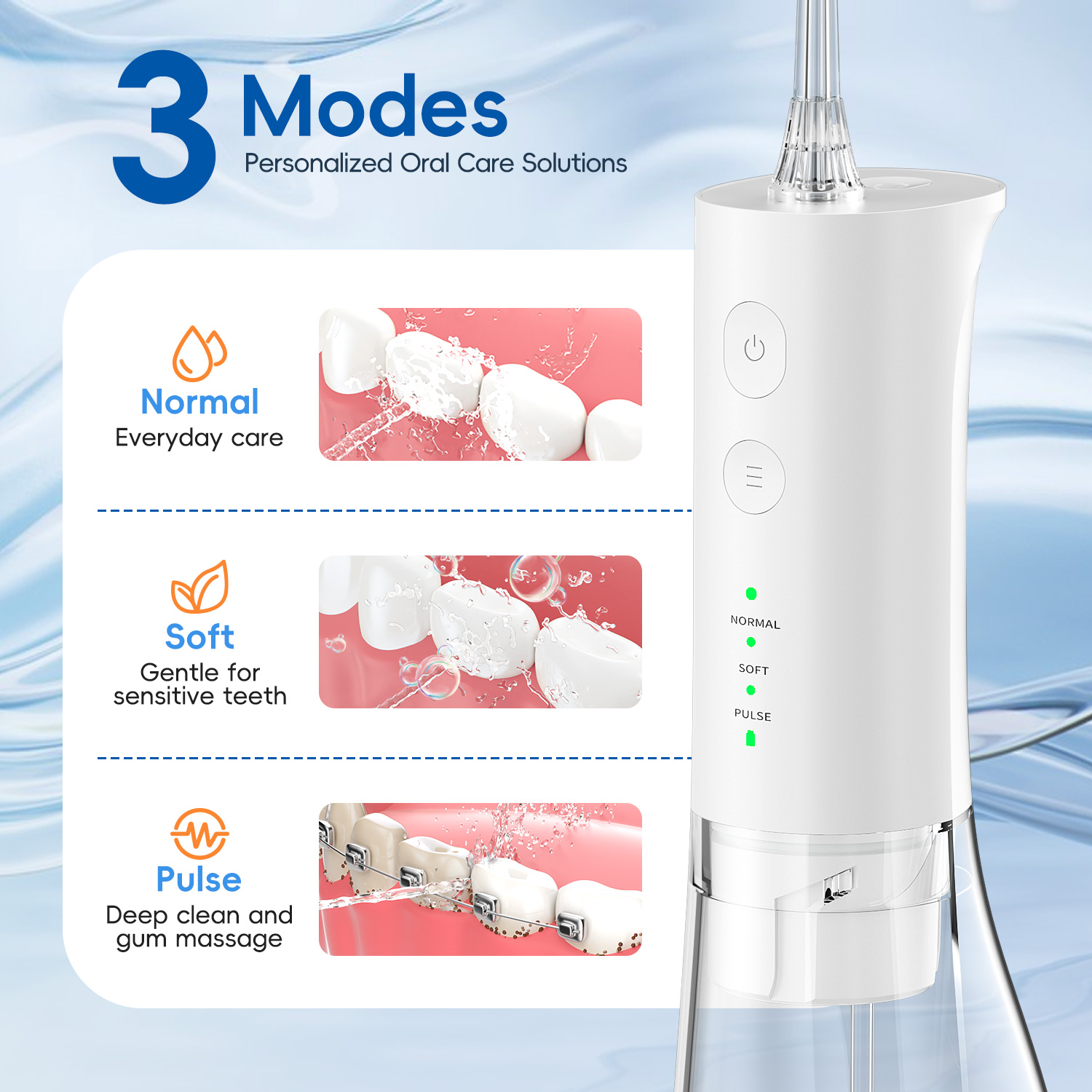 New Water Floss F29/D52 Portab - Water Flosser Cordless ulasan dan harga