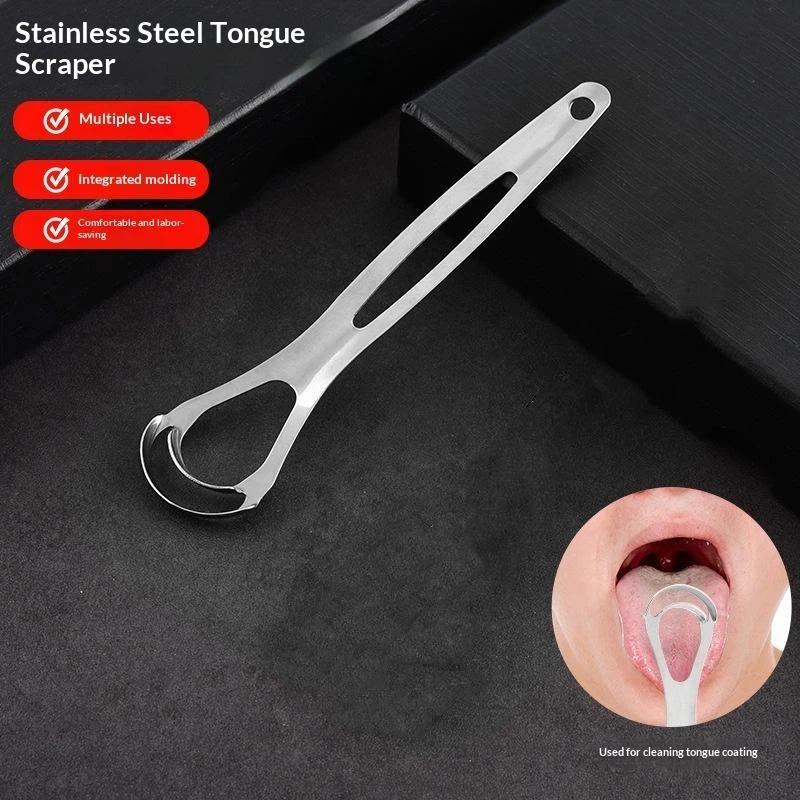 Stainless Steel Tongue Scraper - Tongue Scraper Metal ulasan dan harga