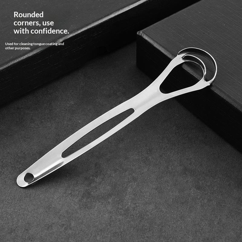 Stainless Steel Tongue Scraper - Tongue Scraper Metal ulasan dan harga