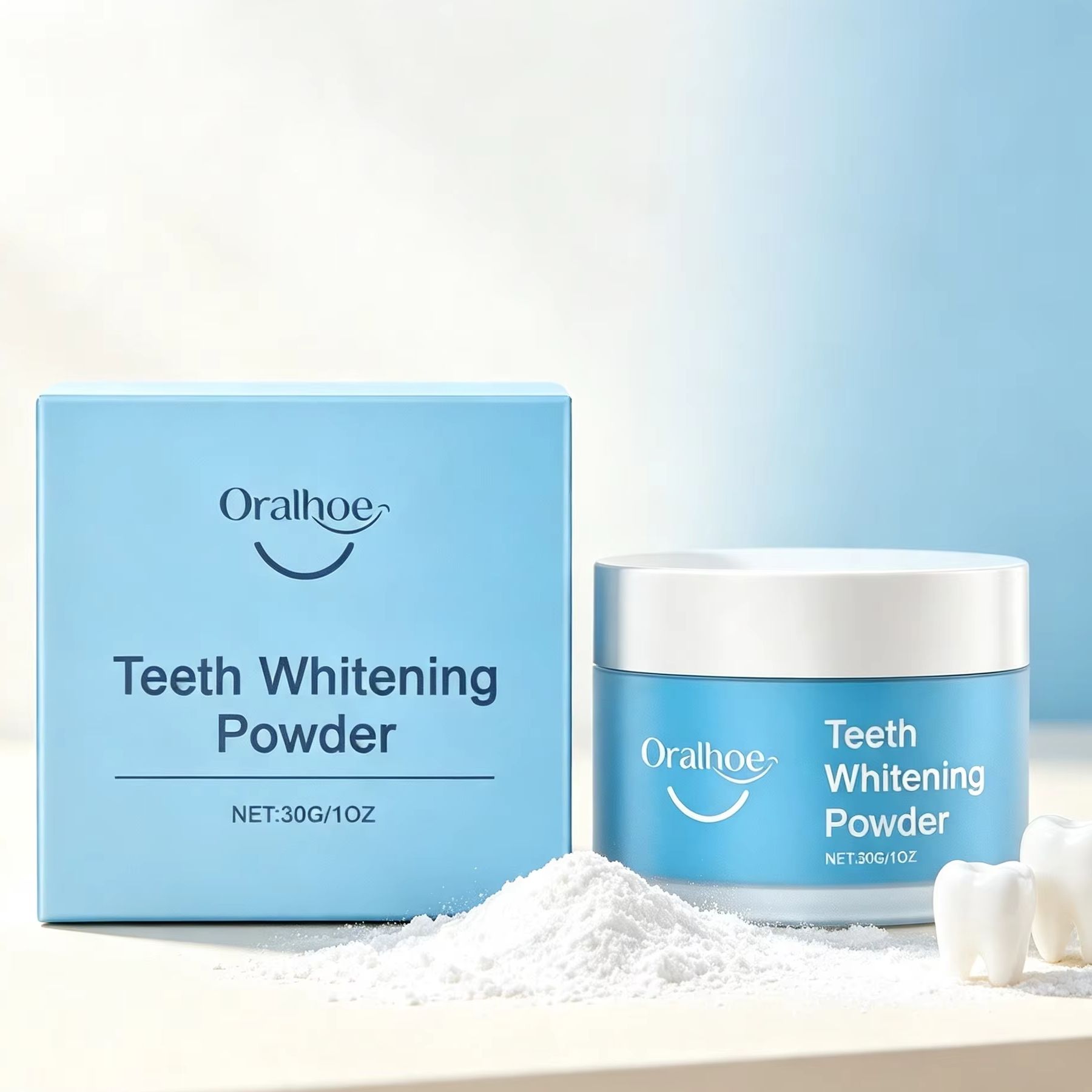 Oralhoe Tooth Powder for Brush - Teeth Whitening Co ulasan dan harga