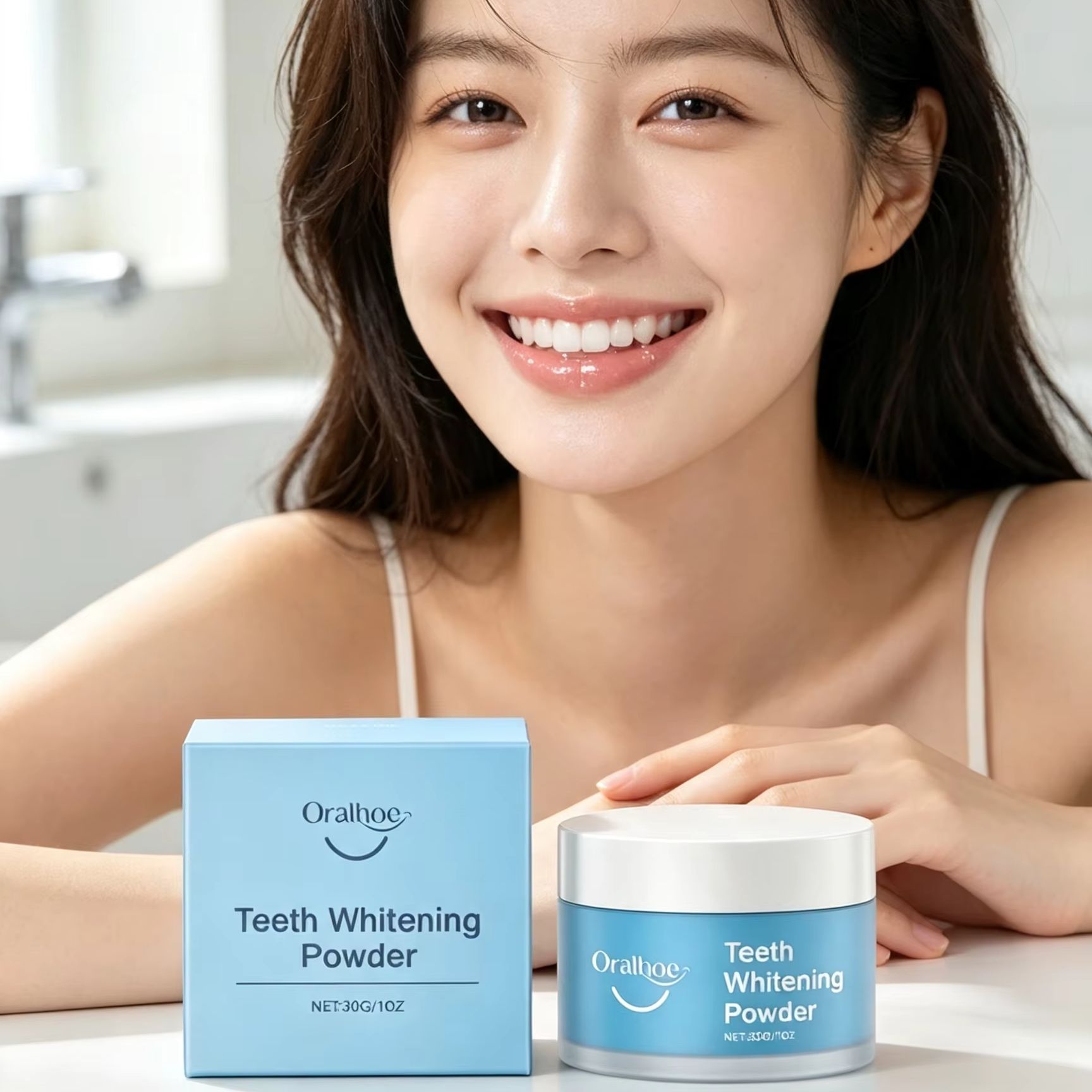 Oralhoe Tooth Powder for Brush - Teeth Whitening Co ulasan dan harga