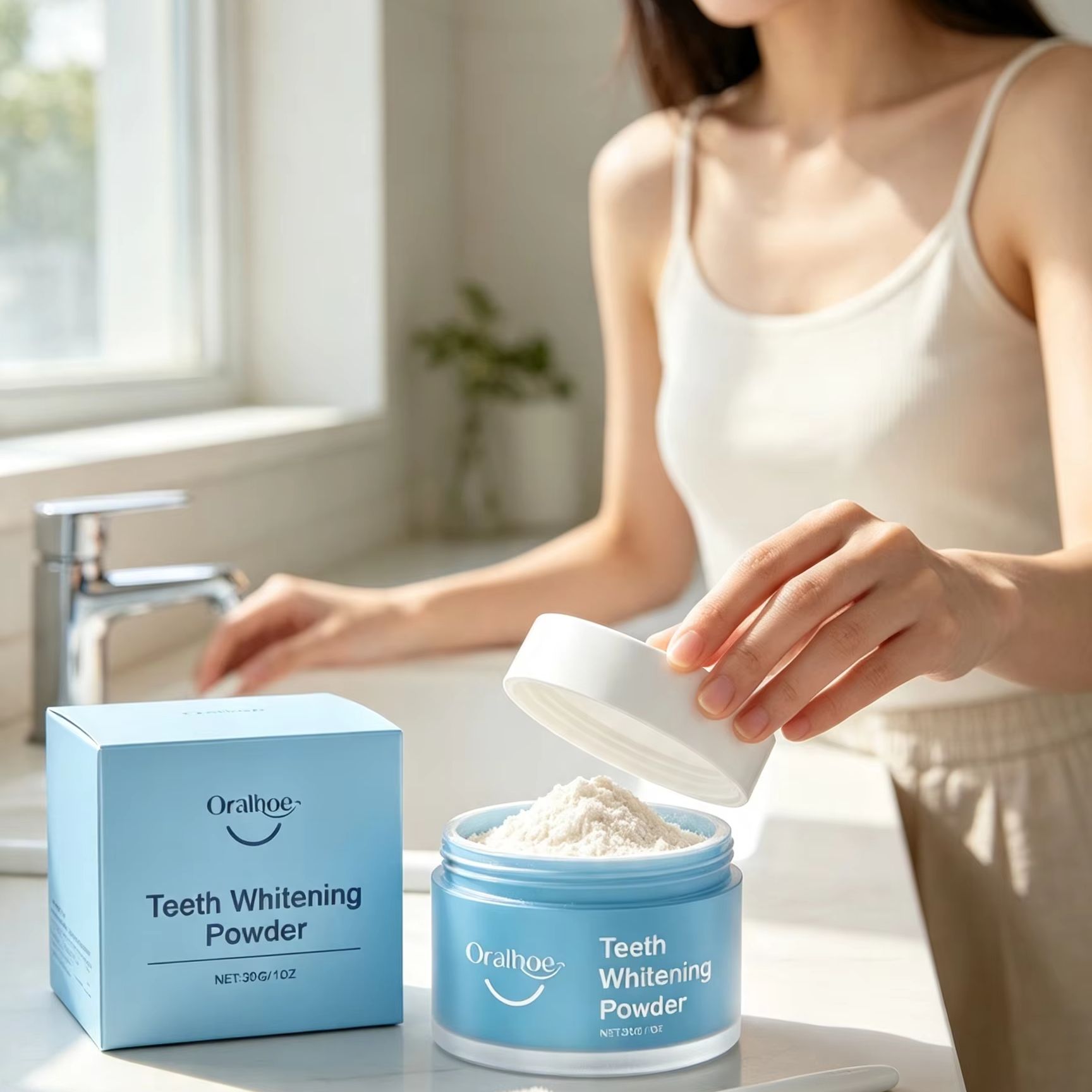 Oralhoe Tooth Powder for Brush - Teeth Whitening Co ulasan dan harga