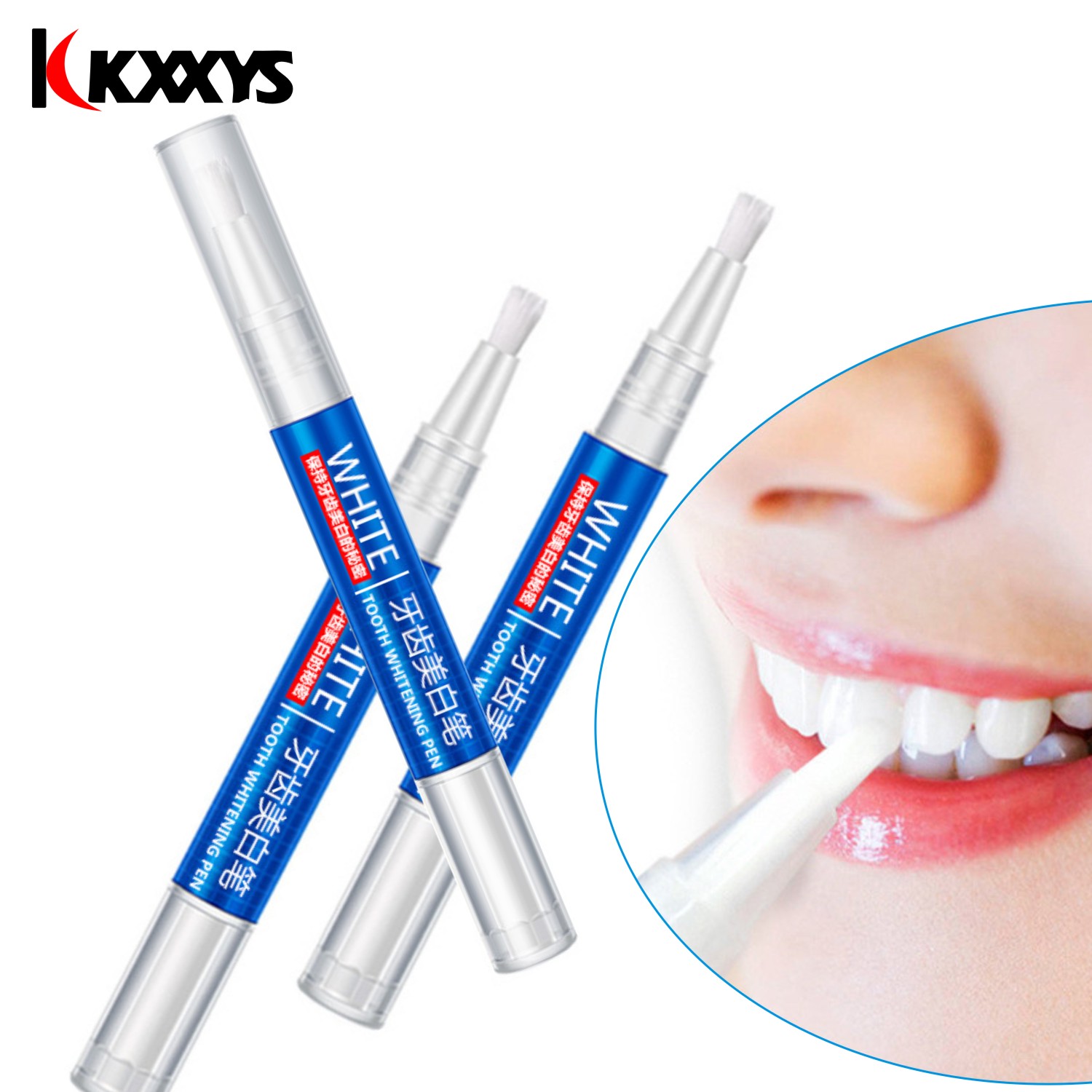 2pcs*3ml Popular White Teeth W - Teeth Whitening Gel Peroxide ulasan dan harga