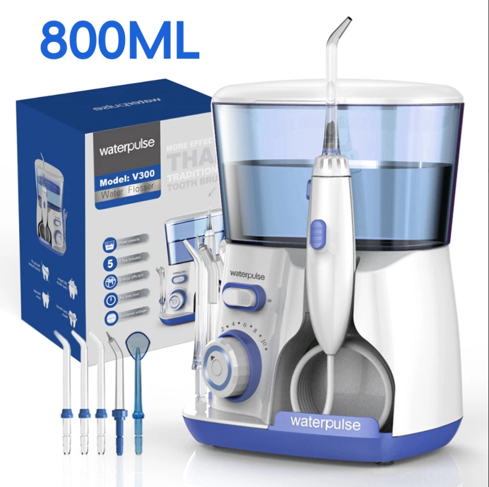 Waterpulse V300 800ml Electric - Water Flosser Cordless ulasan dan harga