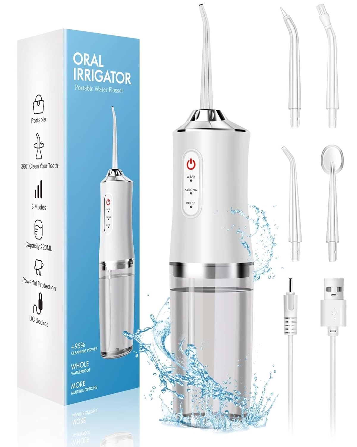 Water Dental Flosser Teeth Pic - Water Flosser Cordless ulasan dan harga