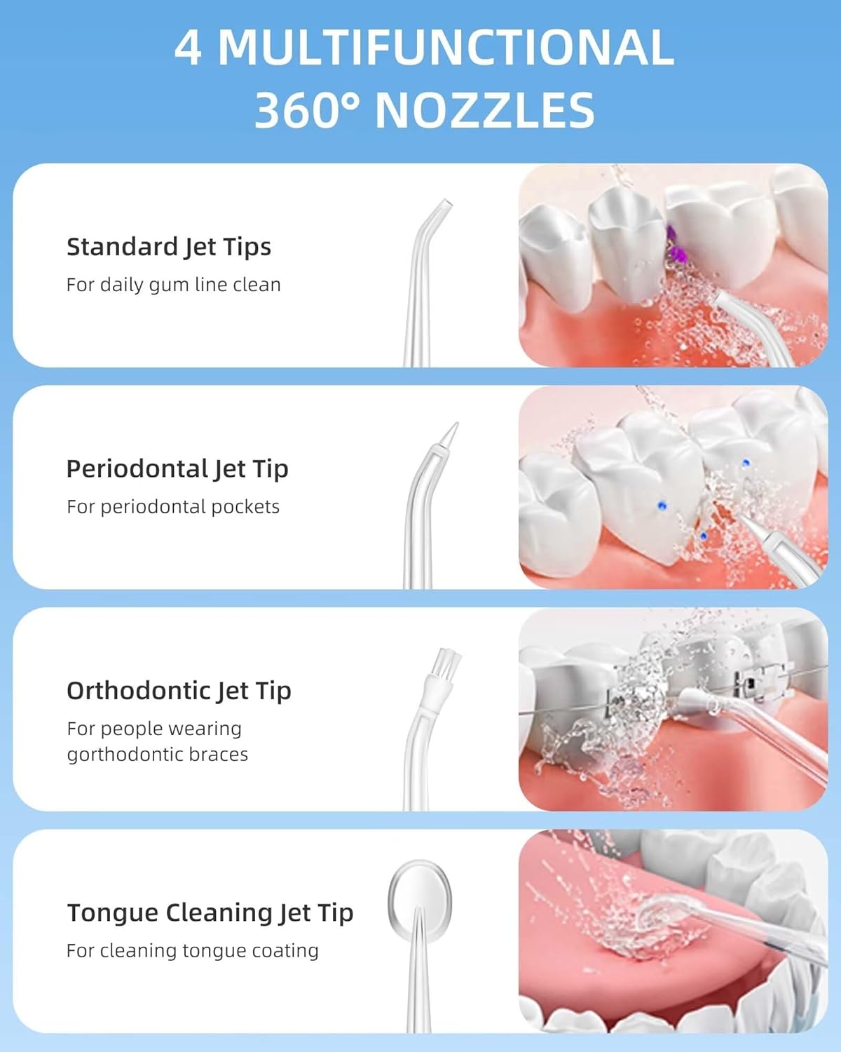 Water Dental Flosser Teeth Pic - Water Flosser Cordless ulasan dan harga