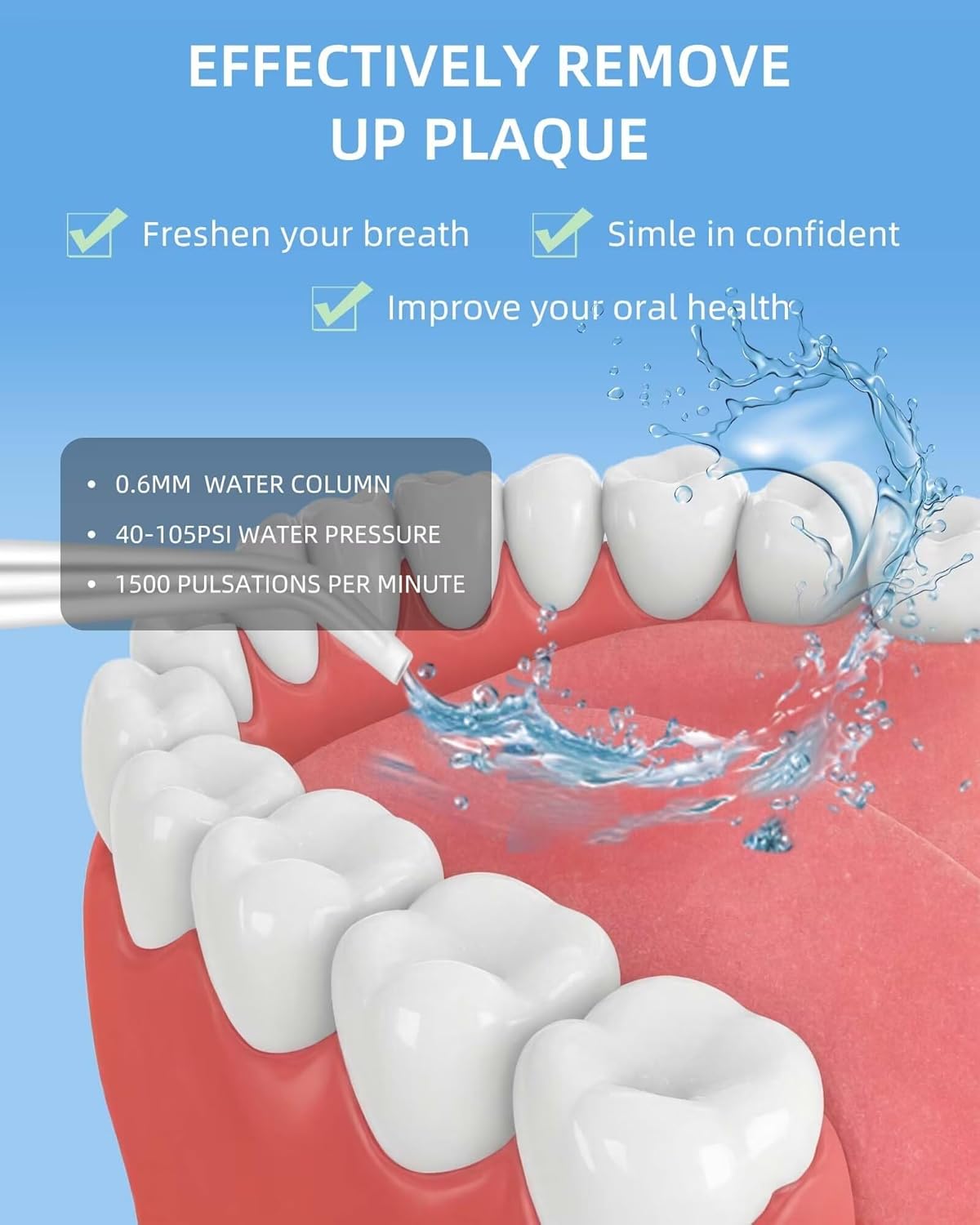 Water Dental Flosser Teeth Pic - Water Flosser Cordless ulasan dan harga