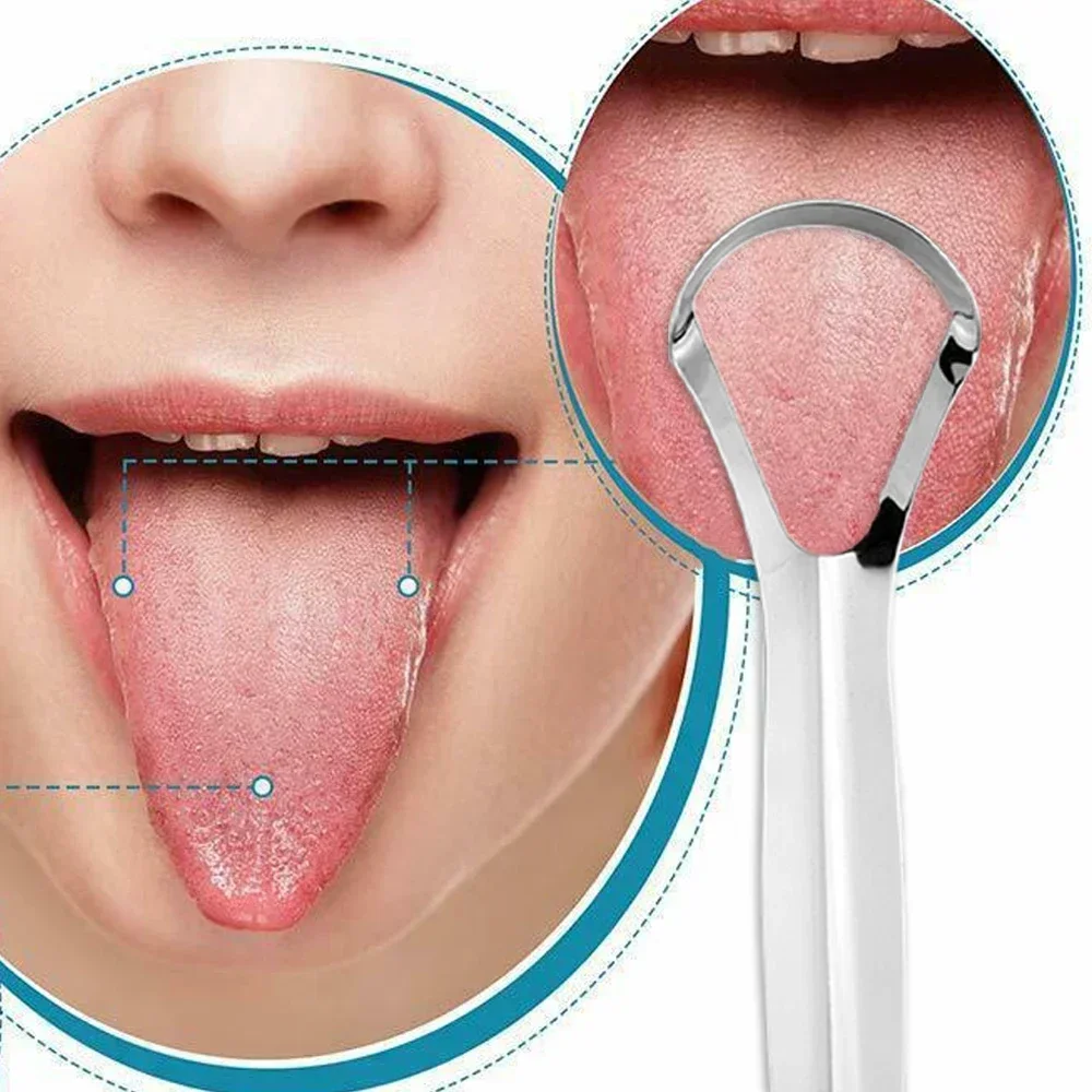 1-20pc Tongue Scraper, Stainle - Tongue Scraper Metal ulasan dan harga