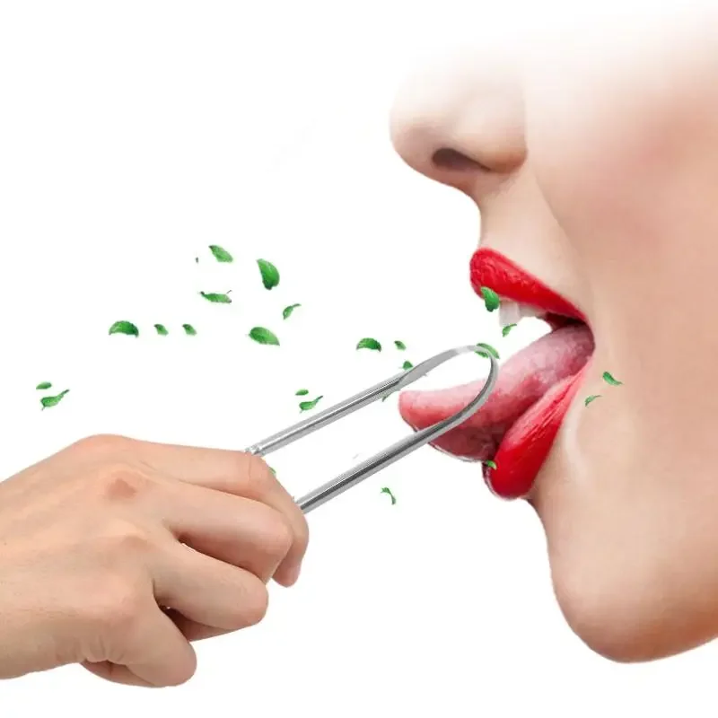 Stainless Steel Tongue Scraper - Tongue Scraper Metal ulasan dan harga