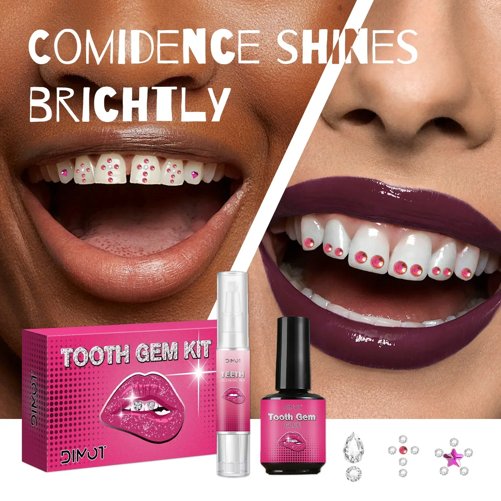 DIY Tooth Gem Kit with Crystal - Tooth Gem Kit ulasan dan harga