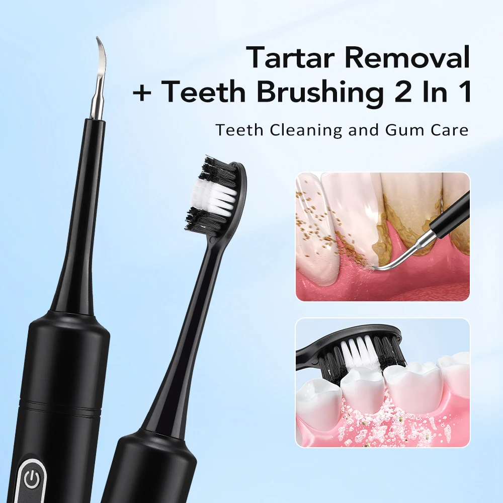 Electric Sonic Vibration Denta - Whitening Teeth Dentist ulasan dan harga