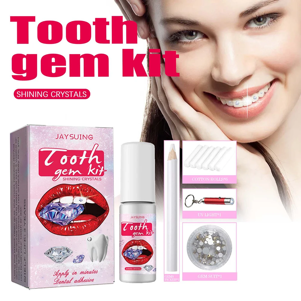 DIY Tooth Gems Kit with Crysta - Tooth Gem Kit ulasan dan harga