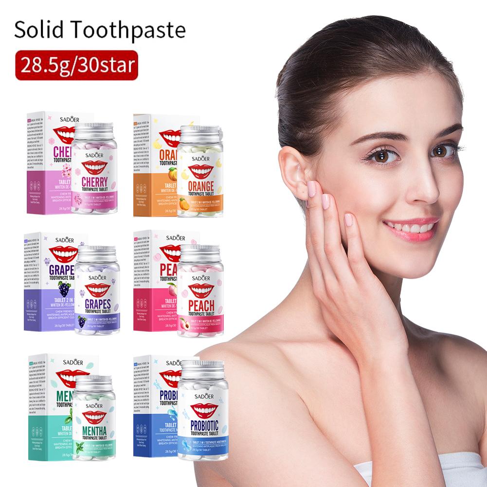 Mint Solid Toothpaste Tablets  - Teeth Whitening Co ulasan dan harga